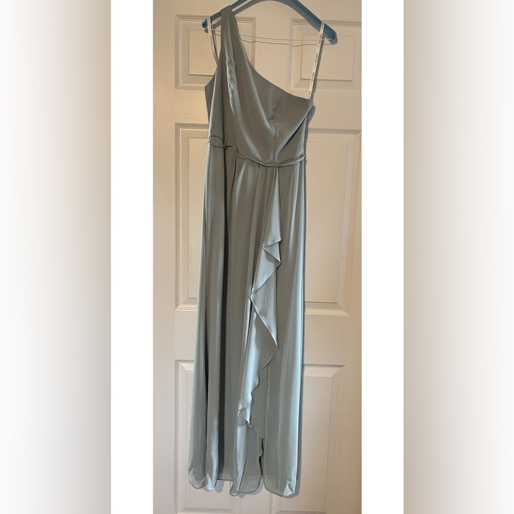 Elegant One-Shoulder Bridesmaids dress